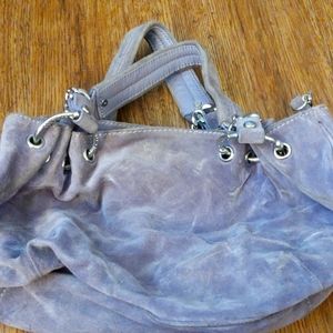Juicy couture purple leather purse